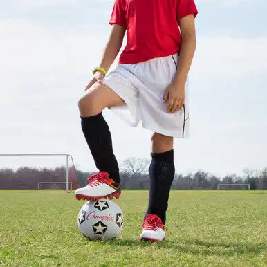 Champion Sports Srb Rubber Cover Soccer Ball - Set