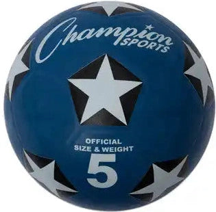 Champion Sports Srb Rubber Cover Soccer Ball - Set