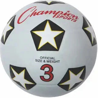 Champion Sports Srb Rubber Cover Soccer Ball - Set