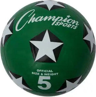Champion Sports Srb Rubber Cover Soccer Ball - Set