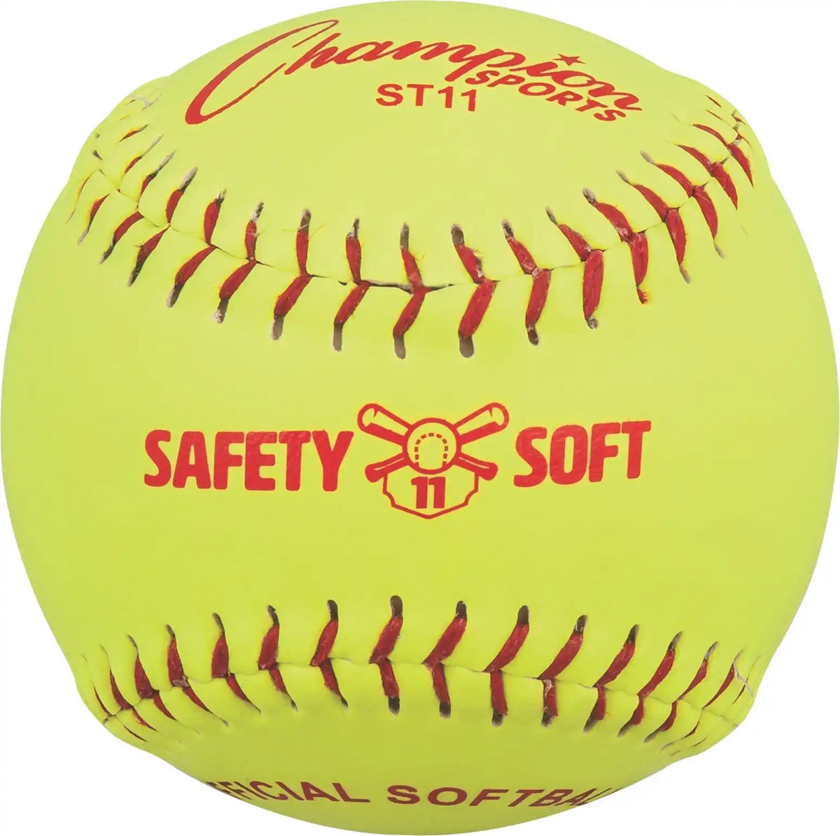 Champion Sports St Safety Softballs - Doz - 11’’