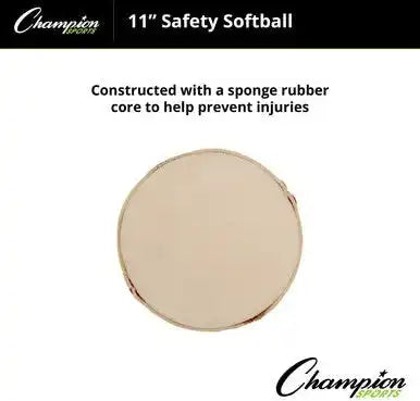Champion Sports St Safety Softballs - Doz