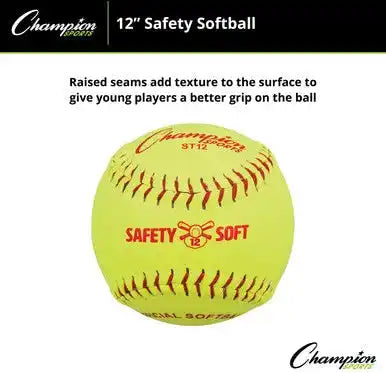 Champion Sports St Safety Softballs - Doz