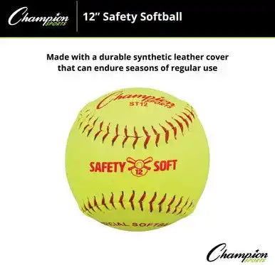 Champion Sports St Safety Softballs - Doz