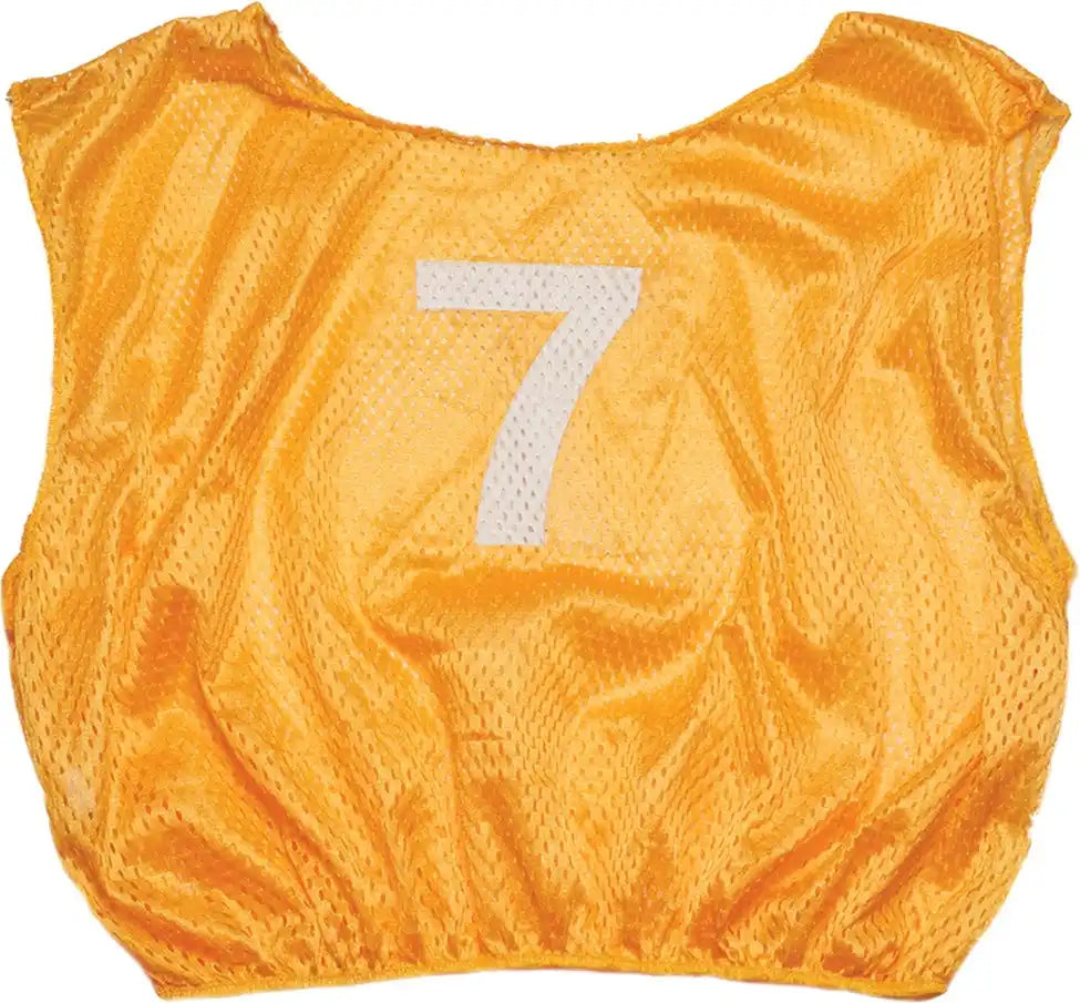 Champion Sports Svywn Numbered Scrimmage Vest Youth - Doz - Gold