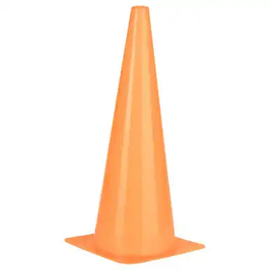 Champion Sports Tc High-visibility Plastic Cone - Set - 9’’ H, of Six
