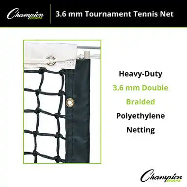 Champion Sports Tennis Net Tournament Tennis Net - Ea