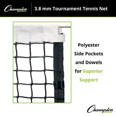 Champion Sports Tennis Net Tournament Tennis Net - Ea