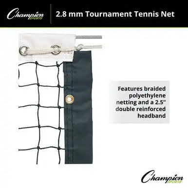 Champion Sports Tennis Net Tournament Tennis Net - Ea