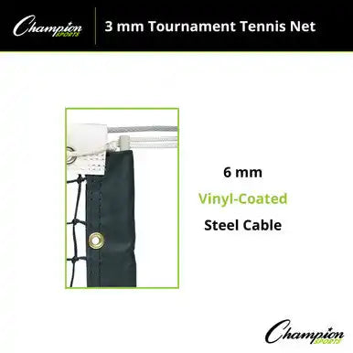 Champion Sports Tennis Net Tournament Tennis Net - Ea