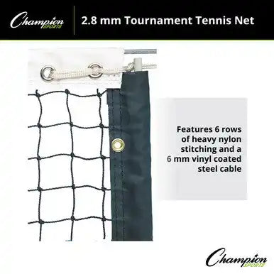Champion Sports Tennis Net Tournament Tennis Net - Ea