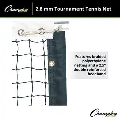 Champion Sports Tennis Net Tournament Tennis Net - Ea