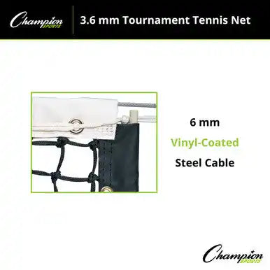 Champion Sports Tennis Net Tournament Tennis Net - Ea