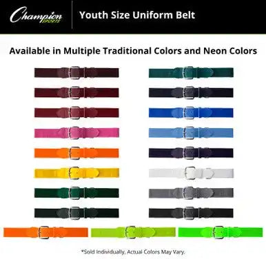 Champion Sports Uby Uniform Belt Youth - Ea