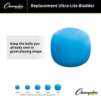 Champion Sports Ulb Ultra-lite Cage Ball Bladder Replacement - Ea