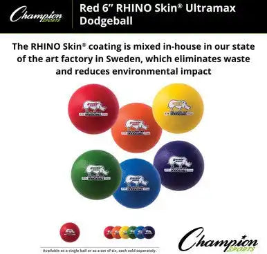 Champion Sports Urs Rhino Skin Ultra Max Dodgeball - Set