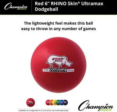 Champion Sports Urs Rhino Skin Ultra Max Dodgeball - Set