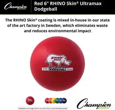 Champion Sports Urs Rhino Skin Ultra Max Dodgeball - Set