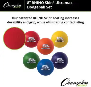Champion Sports Urs Rhino Skin Ultra Max Dodgeball - Set
