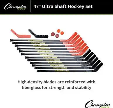 Champion Sports Usset Ultra Shaft Hockey - Set
