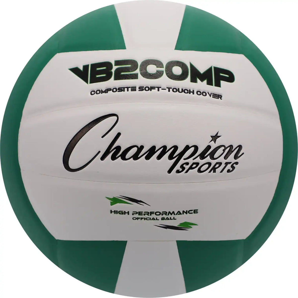Champion Sports Vb2 Composite Volleyball - Ea - Green / White