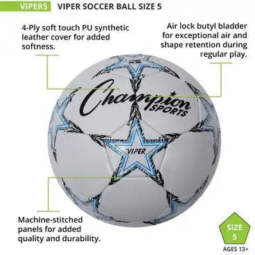 Champion Sports Viper Viper Soccer Ball - Ea