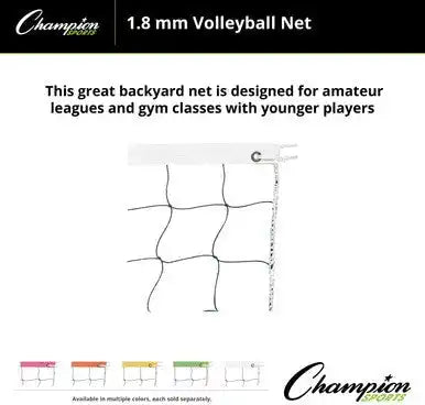 Champion Sports Vn2b Volleyball Net Color Headband - Ea