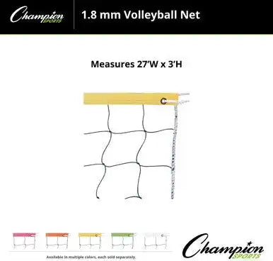Champion Sports Vn2b Volleyball Net Color Headband - Ea