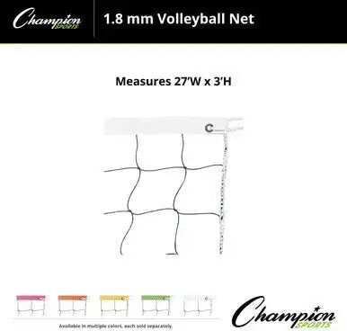 Champion Sports Vn2b Volleyball Net Color Headband - Ea