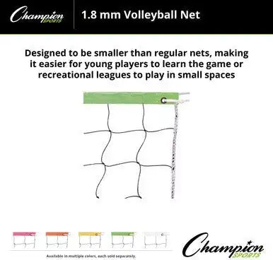 Champion Sports Vn2b Volleyball Net Color Headband - Ea