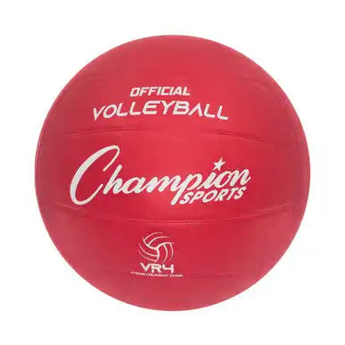 Champion Sports Vr4 Rubber Volleyball - Set - of Six Colors