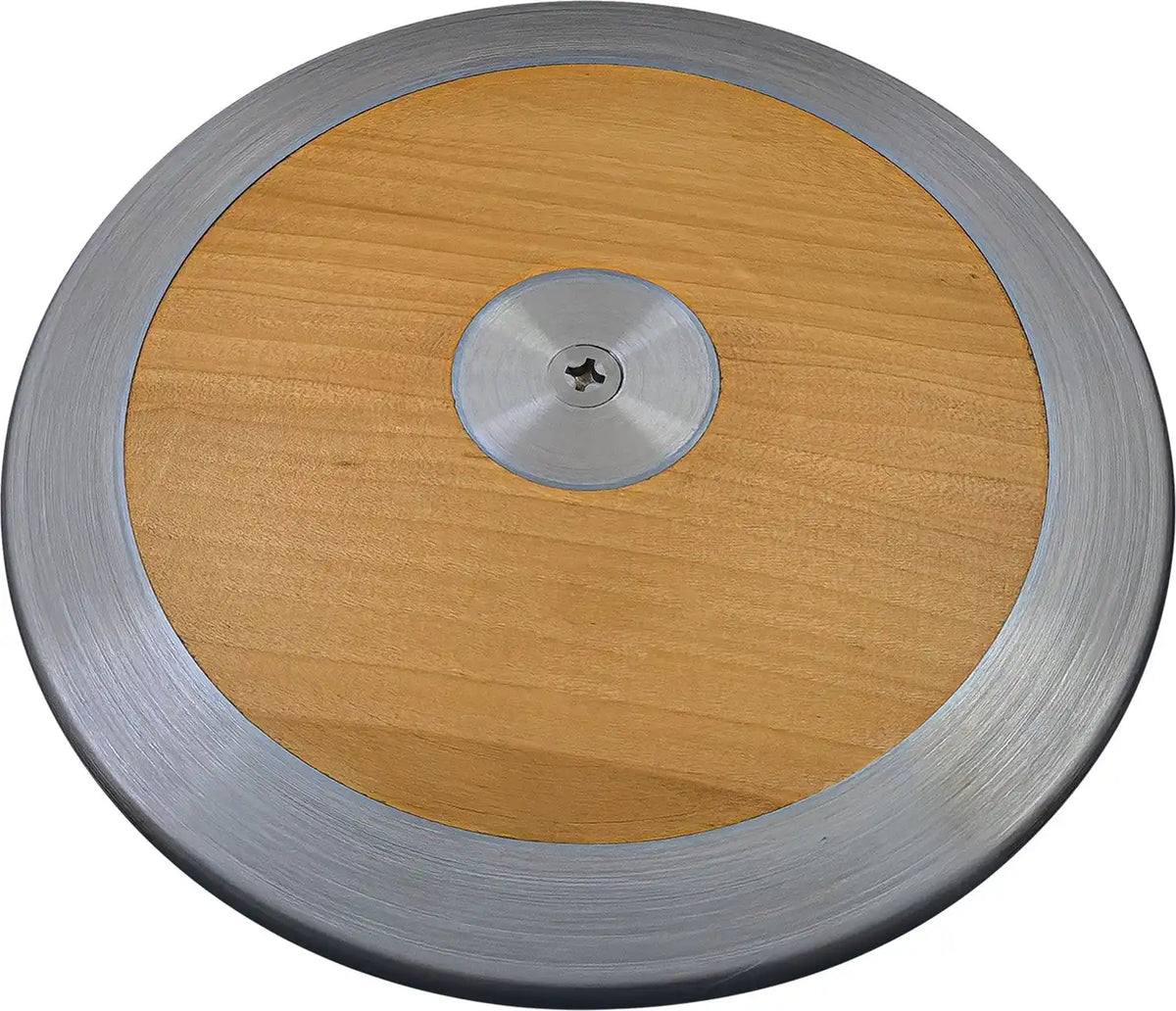 Champion Sports Wd Practice Wood Discus - Ea - 2.0 Kilos