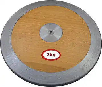 Champion Sports Wd Practice Wood Discus - Ea