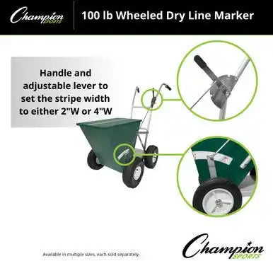 Champion Sports Wdl Wheeled Dry Line Marker - Ea