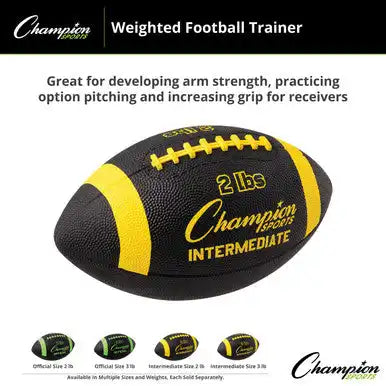 Champion Sports Wf Weighted Football Trainer - Ea