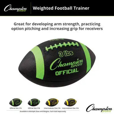 Champion Sports Wf Weighted Football Trainer - Ea