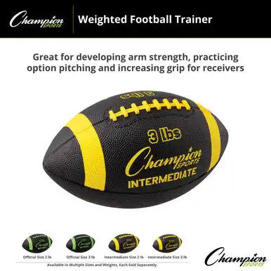 Champion Sports Wf Weighted Football Trainer - Ea