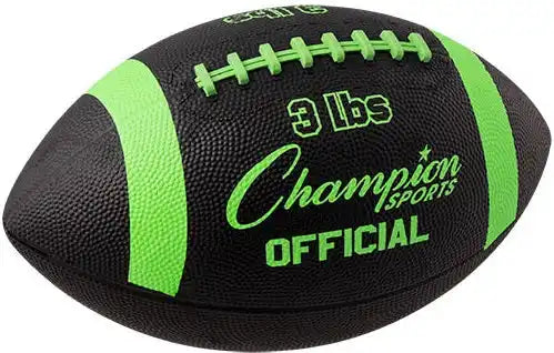 Champion Sports Wf Weighted Football Trainer - Ea - Official, 3 Lb
