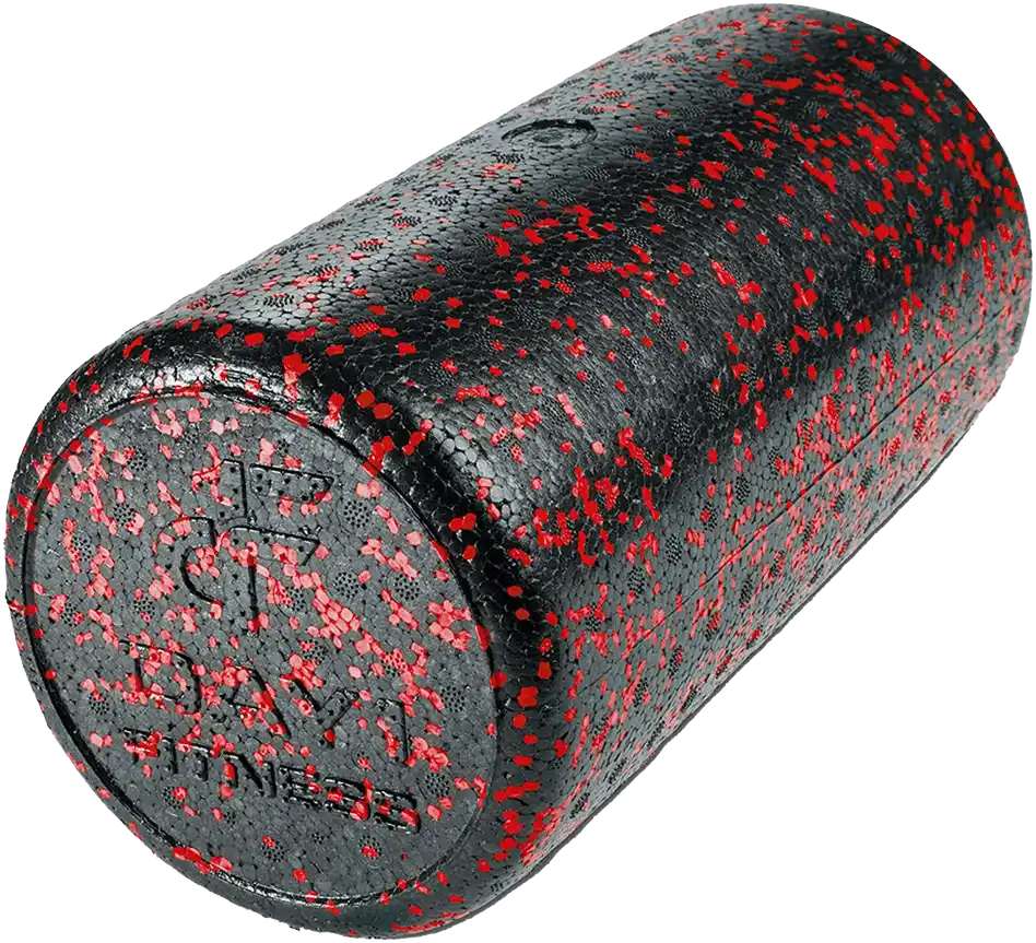 Champion Sports Wl High-density Foam Roller - Ea - Speckle Red / 12’’