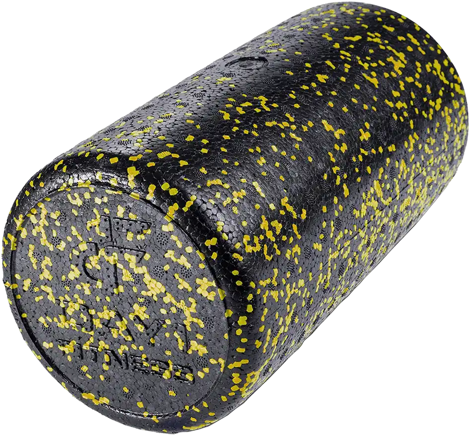 Champion Sports Wl High-density Foam Roller - Ea - Speckle Yellow / 12’’