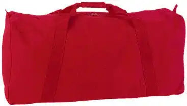 Champion Sports Zippered Canvas Duffel Zippered Canvas Duffel Bag Black - Ea