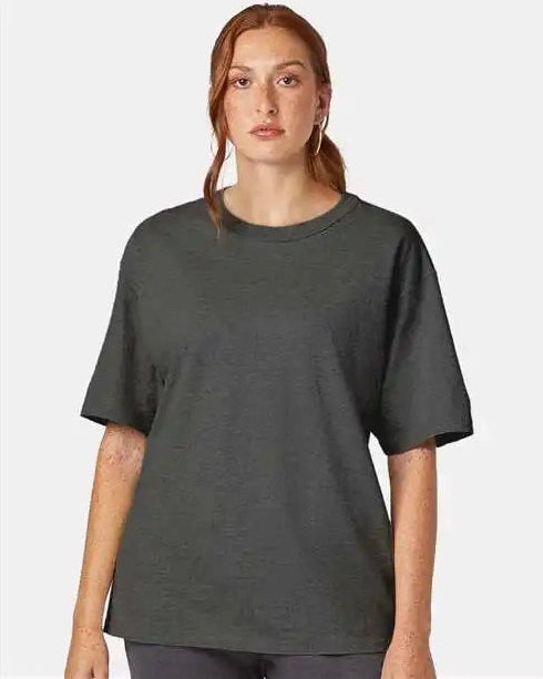 Champion T105 Heritage Jersey T-shirt - Charcoal Heather