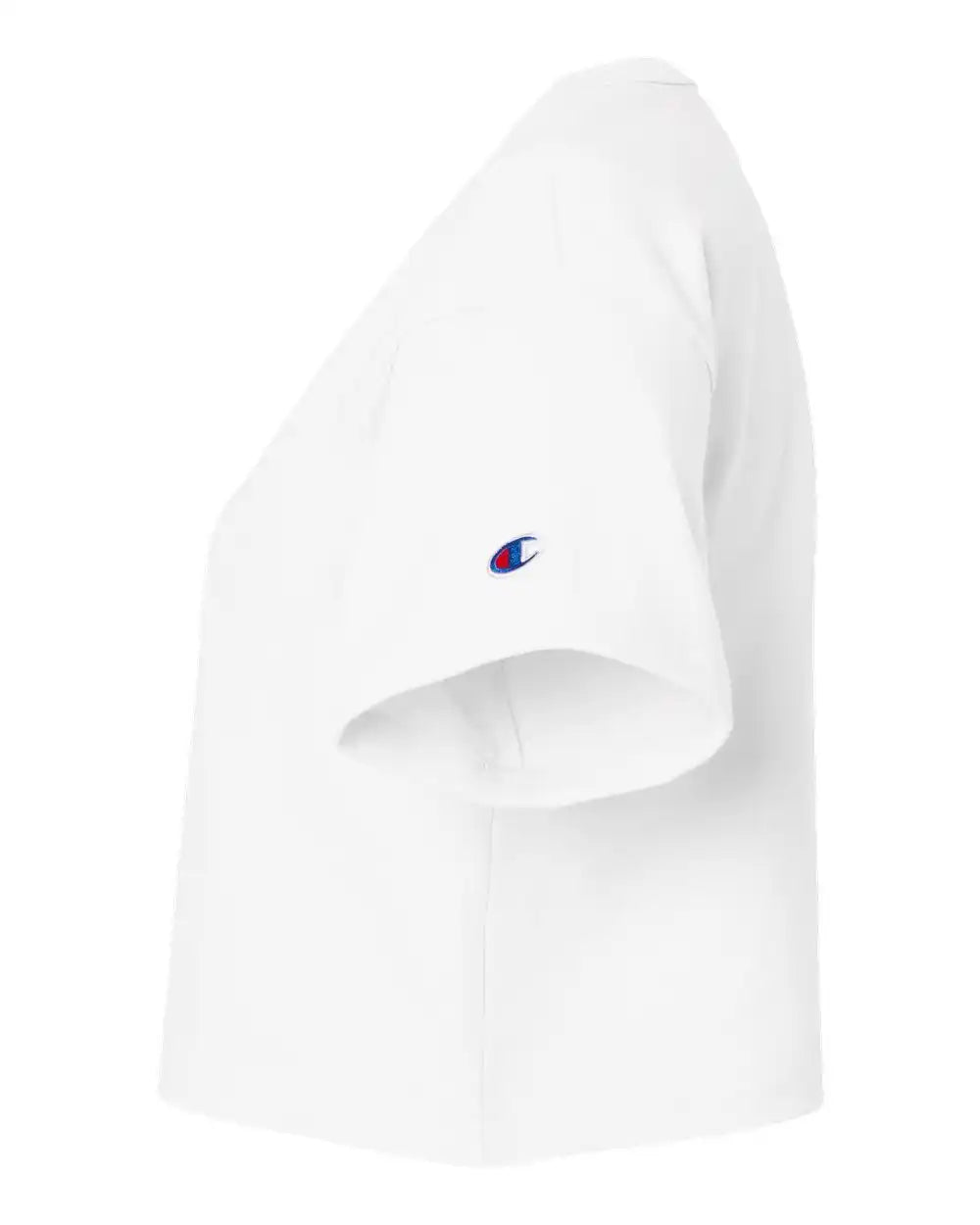 Champion T453w Women’s Heritage Jersey Crop T-shirt - White