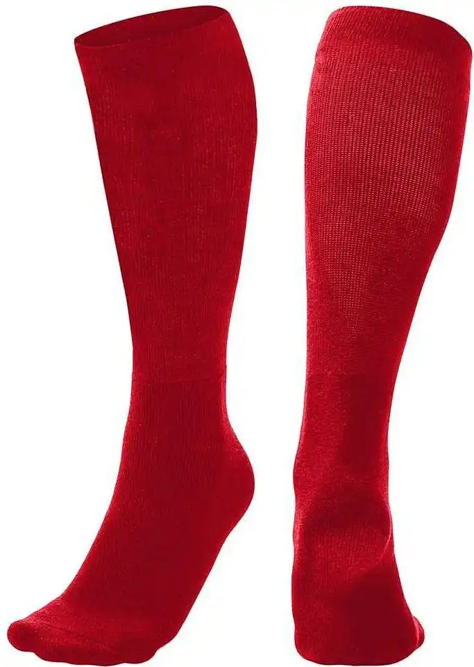 Champro As2 Multi-sport Knee High Tube Socks - Scarlet