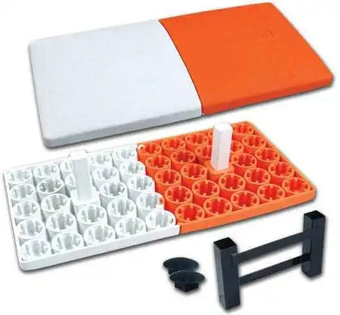 Champro B004 In-ground Double First Base - Ea - Orange White