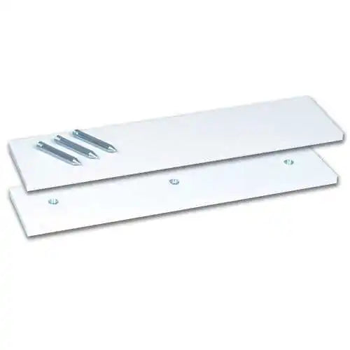 Champro B040b Economy 3-spike Pitcher’s Rubber - Ea - White