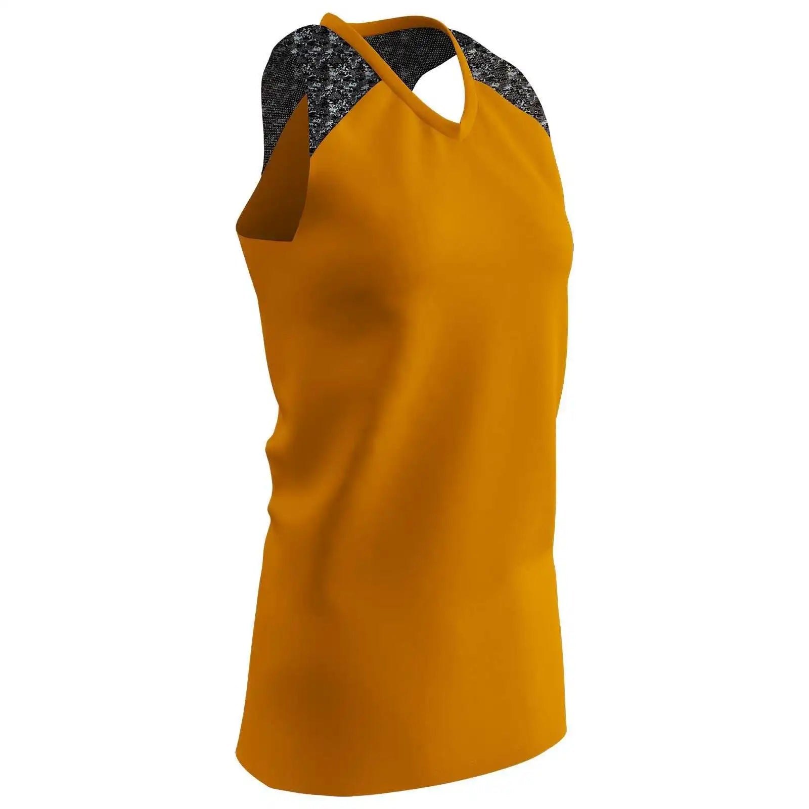 Champro Bs20 Girl’s at Bat Softball Jersey - Optic Orange