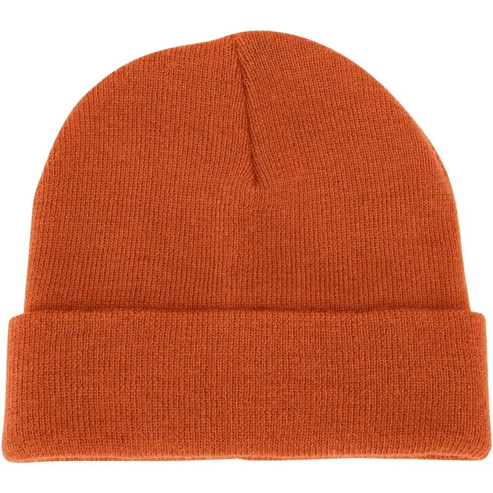 Champro Hbe1 Polar Cuff Beanie - Orange - one Size Fits Most