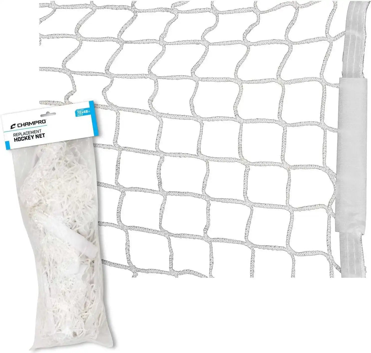 Champro Nhn2 Replacement Hockey Net 72’’x 48’’ - White
