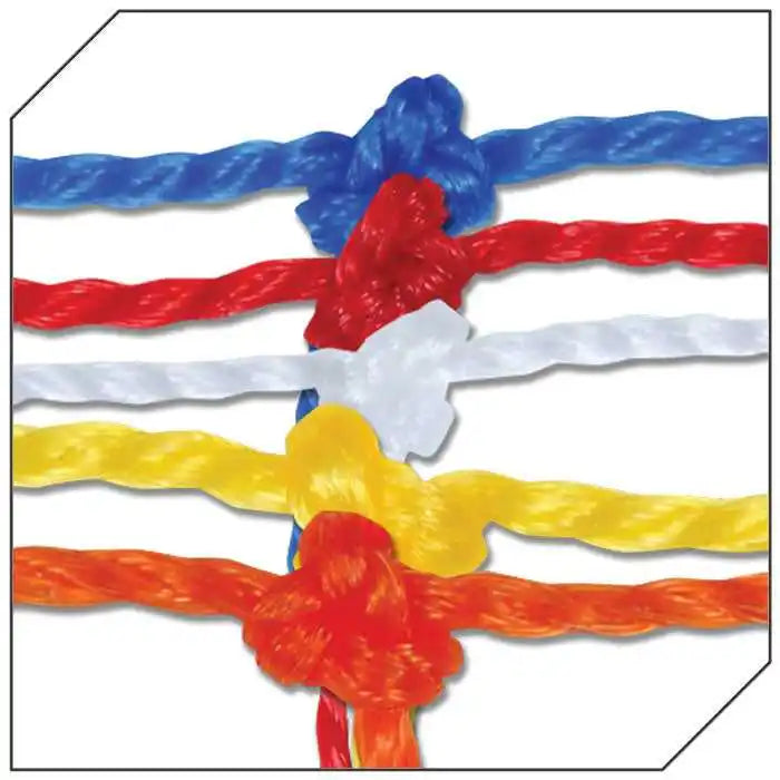 Champro Ns3t Twisted Soccer Goal Net 3.0mm Pair - Yellow - 3.0 Mm